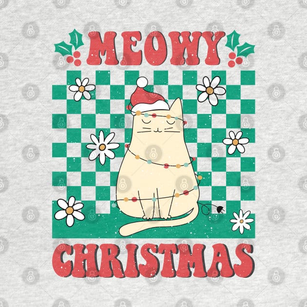 Meowy Christmas by Erin Decker Creative
